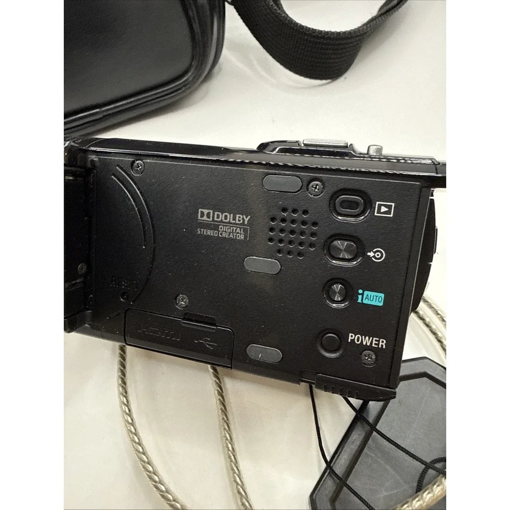 Sony Handycam HDR-CX150 HD 3.1MP Digital Video Camcorder Teste w/Batt Case